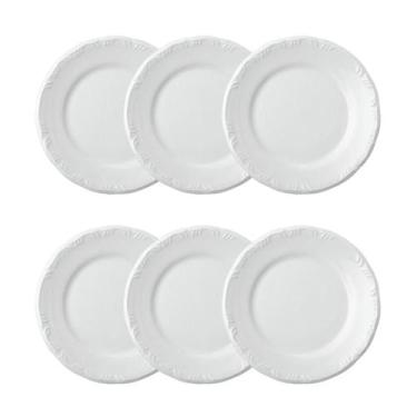 Imagem de Jogo de Pratos Rasos 6 Peças Pomerode Schmidt - Porcelana Schmidt