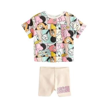 Imagem de Conjunto De Roupas Com Estampa Da Minnie Para Meninas, Camiseta De Man