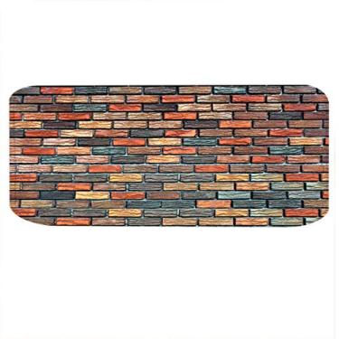 Imagem de Tapetes antiderrapantes Ainoli Tapetes para cadeiras de escritório Tapetes Banheiro Tapete de cozinha (40cm×120cm)