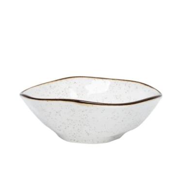 Imagem de Tigela Bowl 500ml Areia Oxford Porcelana Elegante Mesa Posta para Servir Caldo e Sopa