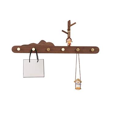 Imagem de A1DFDFGOQSFG Gancho de roupas hall de entrada para roupas cabides de parede organizador de armário cabide de parede cabide cabide de armazenamento chapéu de corredor economizando espaço móveis ganchos