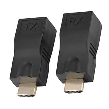 Imagem de Dioche Extensor sobre Cat5e Cat6 de Nível Profissional para Repetidor de Conversor RJ45 Com Atraso Zero para Home Theater e Configuração de Escritório Plug and Play 1080P Suporte 3D
