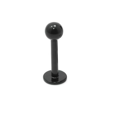 Imagem de Piercing Labret Aço Cirúrgico Preto PVD - M2 Piercing, 8mm