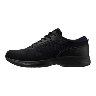 Imagem de Mizuno Tênis de caminhada casual XE-NS Wave Croswee, Preto, 23.0 cm 3E
