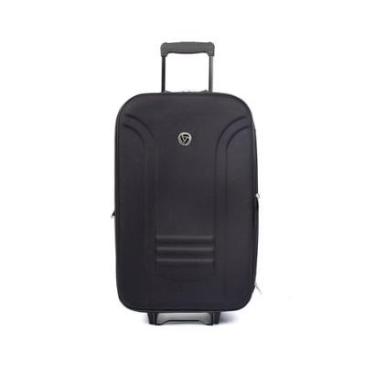 Imagem de Mala Viagem Yins Média Expansível Cadeado Preto-Unissex