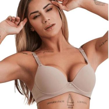 Imagem de Sutiã Meia Taça Nayane ST 01 0010 Bojo e Aro Poliamida T. 42/48, 44, 0