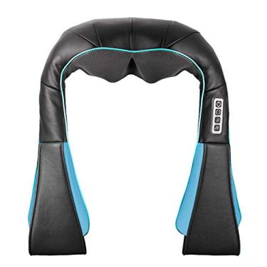 Imagem de Massageador Elétrico com Modos de Massagem por Calor e Força Ajustável para Pescoço Ombros Pernas Pés Casa Escritório Carro Plugue US