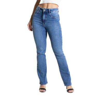 Imagem de Calça Jeans Sawary Reta - 280787 - Azul medio 38, Azul, 38