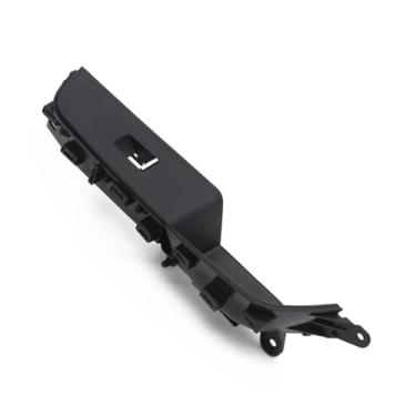 Imagem de Compatível com bmw série 6 gt g32 2017-2022 630i 640i lhd rhd frente interior maçaneta da porta painel janela levantador interruptor capa guarnição(LHD Black-FR)