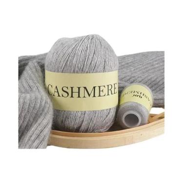 Imagem de Fio De Cashmere Mongol De Alta Qualidade 50g 20g Lã De Tricô Para Card