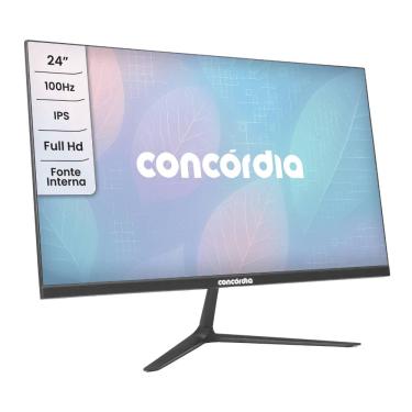 Imagem de Monitor Concórdia Empresarial 24" H238L 100hz IPS Led Full Hd Hdmi DP Vesa SRGB 100%