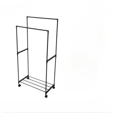 Imagem de Arara Cabideiro Organizador de Roupas Multifuncional Rack Multiuso Prateleira Guarda Roupa Portátil(Modelo 4)