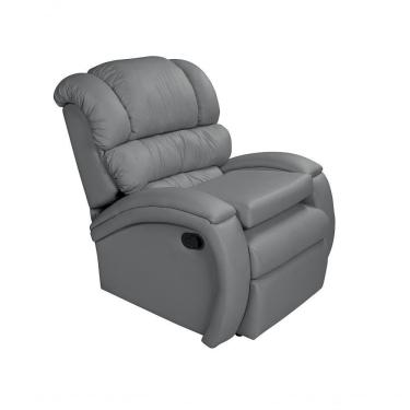 Imagem de Poltrona Reclinável Imperial Zero Wall Papai Mamãe Com Assento De Elevação Corano Cinza 312
