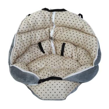 Imagem de GLOGLOW Suprimentos de Viagem para Cães Almofada Confortável de Algodão PP, Capa Removível, Fácil Instalação para Cães Pequenos e Gatos, Ideal para Viagens e Atividades Ao Ar Livre Assento de Carro