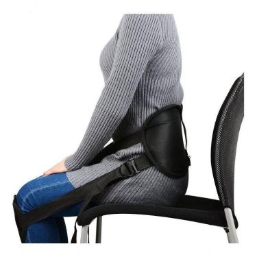 Imagem de Corretor Protetor De Cintura Postura Lombar Anti Corcunda - Saude Ortopedia