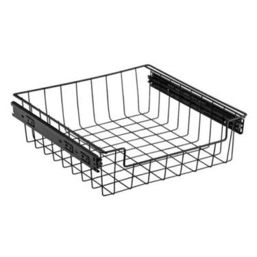 Imagem de Gaveta Fruteira Preta Deslizante Embutir 270mm - 864 Schmitt