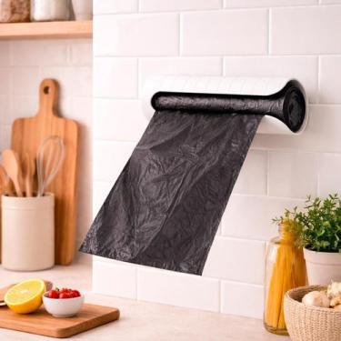Imagem de Organizador Porta Sacos De Lixo Com Corte Facilitado - Relet