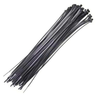 Imagem de Abraçadeira De Nylon 3 X 150 Mm Pacote Com 100 Unidades Preto