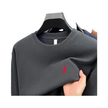 Imagem de Camiseta Masculina De Manga Longa, Marca De Luxo, Casual De Outono, Su