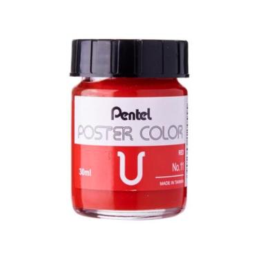 Imagem de Guache Pentel Poster Color 30 ml Vermelho
