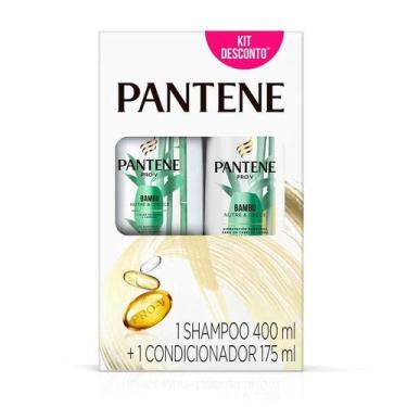 Imagem de Kit Shampoo Pantene Bambu Nutre & Cresce 400ml + Condicionador 175ml