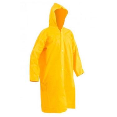 Imagem de Capa de Chuva em PVC Forrada Kseg Amarela CA 48345, GG