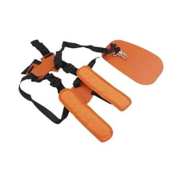 Imagem de Cinto Acolchoado Confortável Para Roçadeira, Arnês Duplo De Ombro Para