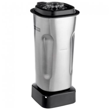 Imagem de Hamilton Beach Rio - Recipiente de Aço Inoxidável 950ml com Lâmina e Tampa para Liquidificadores Selecionados