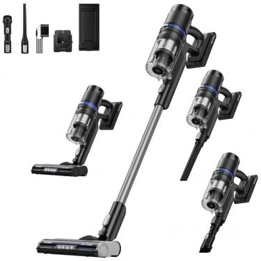 Imagem de Aspirador Sem Fio Eureka NEC451BL Preto Anti-Emaranhado Smart Sense+React 350W HEPA 0.5...