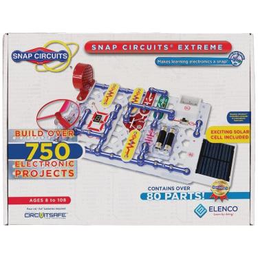 Imagem de Snap Circuits Extreme SC-750 – Kit Educacional de Eletrônica com Mais de 750 Projetos p...