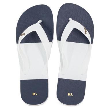 Imagem de Chinelo Masculino Reserva Listras On The Go Borracha Confortável - Res