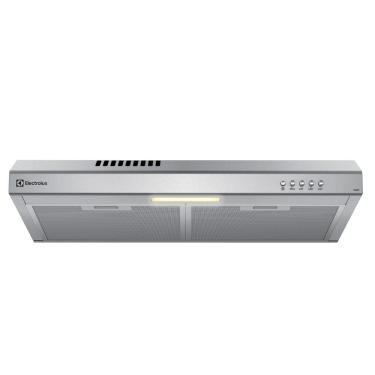 Imagem de Depurador de Ar Electrolux 60 cm Inox Alto Poder de Sucção, Luz LED e Filtragem Dupla (DE6SS)