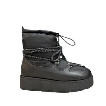 Imagem de Bota Vizzano Feminina 3110.201 Curta Plataforma 4cm-Feminino