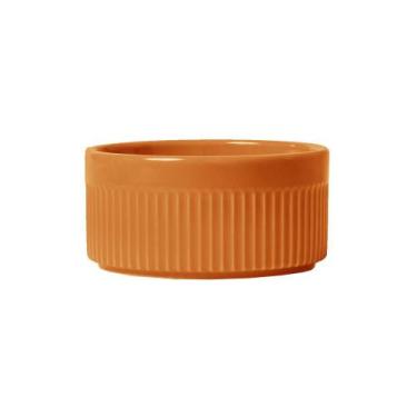 Imagem de Ramekin Refratário Diâmetro 6 cm Laranja 48 ml Porcelana - Germer Porc
