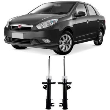 Imagem de Amortecedor Fiat Grand Siena Dianteiro 2011 Até 2019 O Par - Triauto