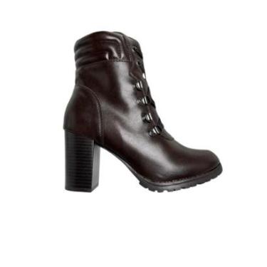 Imagem de Bota Feminina Moocity Coturno Sato 8cm Ref 73171-Feminino