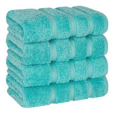 Imagem de Conjunto de toalhas de mão American Soft Linen 100% algodão turco x4
