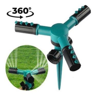 Imagem de Irrigador Giratório 360 Automático Aspersor Ultra Potente - Kadê