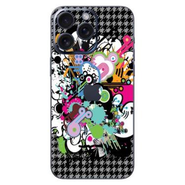 Imagem de Capa Adesivo Skin022 Verso Para Apple Iphone 15 Pro Max - KawaSkin