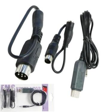 Imagem de Simulador De Voo USB Para Transmissor De Rádio FPV Flysky FS-i6 I10 i6