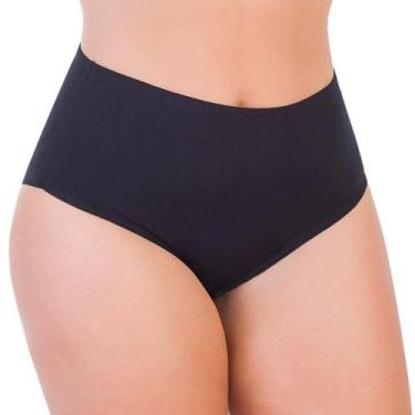 Imagem de Calcinha Amoo Calça Clássica de Senhora em Cotton Liso 205 C/3, Cores 