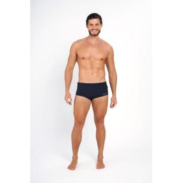 Imagem de Sunga Slip Acquario 680.421 Masculina Bolso e Zíper Microfibra T. P/XG