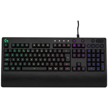 Imagem de Teclado Gamer RGB Logitech G213 Prodigy - USB ABNT2 Preto, Preto