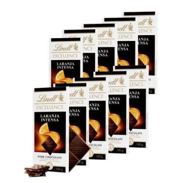 Imagem de 10 Barras Chocolate - Intense Orange - Lindt Excellence, Intense Orang