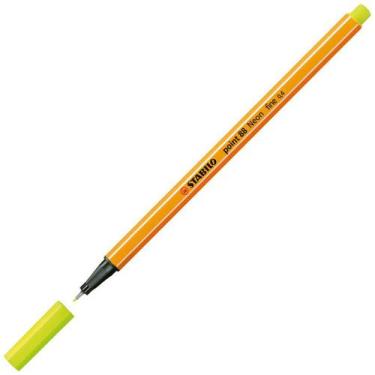 Imagem de Caneta Stabilo Point 88  , Amarelo Neon 88/024