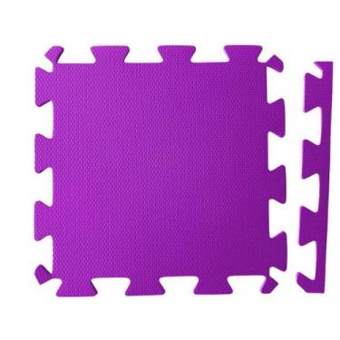 Imagem de Tatame Eva 10mm 50x50 - Tapete infantil emborrachado - AMS, Lilás