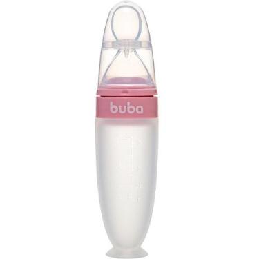 Imagem de Colher Dosadora Buba 18880 Rosa para Bebês - Ideal para Introdução Ali