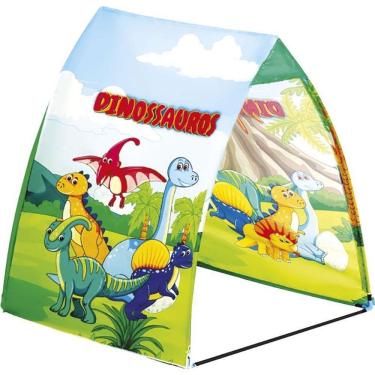 Imagem de Tenda Infantil Toca Tenda Dinossauros Portátil com Forração Estampada Certificada INMETRO Styll Baby