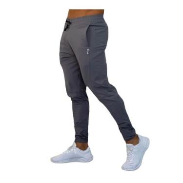 Imagem de Calça Jogger Masculina em Poliamida com Bolsos para Academia - Fits Gy