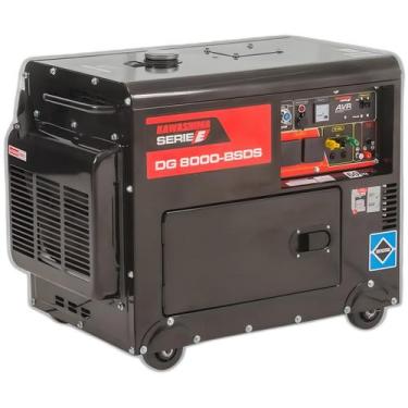 Imagem de Gerador à Diesel Dg8000Bsds 5700W 230/115V Kawashima